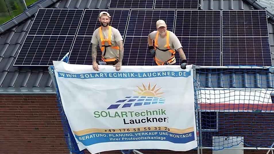Montage für Solar