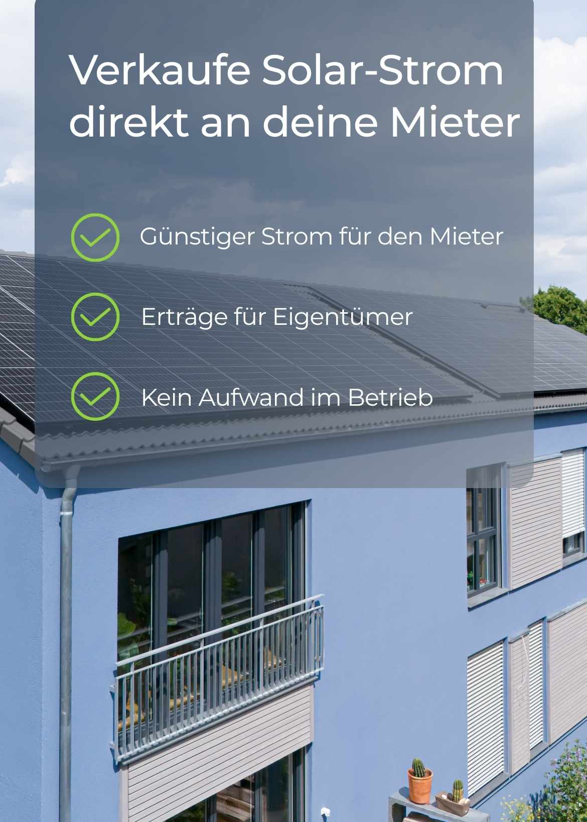 Mieterstrom-Modell